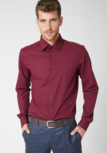 Sicilia: slim fit cu maneca lunga