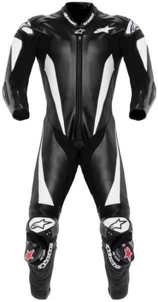 Alpinestars Race Replica Leather Suit - Black/White