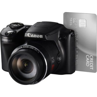 Digital camera Canon PowerShot SX510 IS, 12.1MP, Black