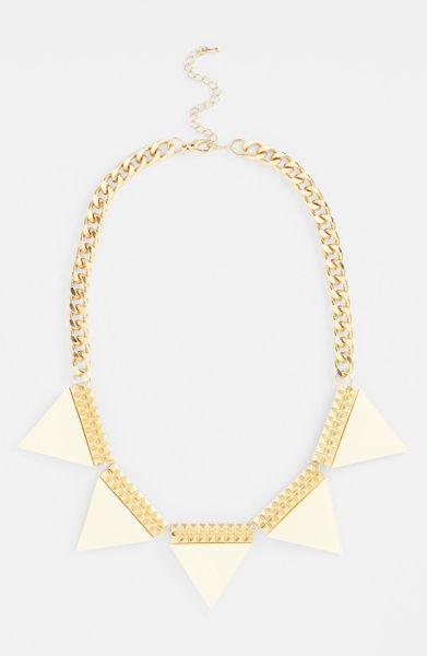 'Triangle' Statement Necklace