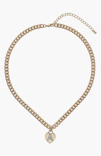 Silver necklace with name