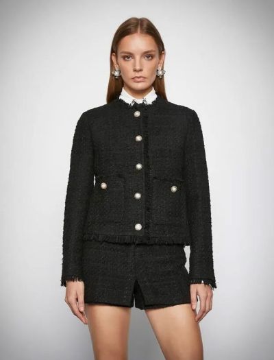 Short pants and short jacket set